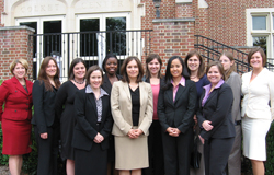 Women of Gentry Locke, l. to r.: Monday, Church, Janoschka, Wright, Simpson, Rosen, Waters, Austin, Davis, Langley, Willis, Strelka