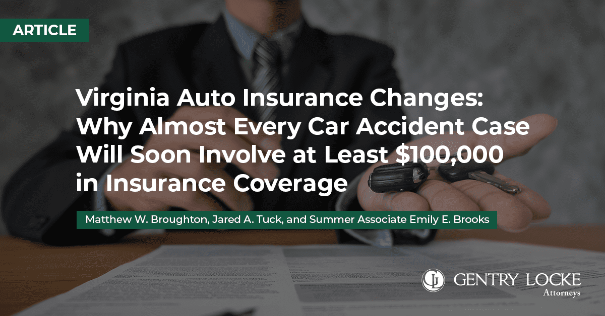 Virginia Auto Insurance Changes